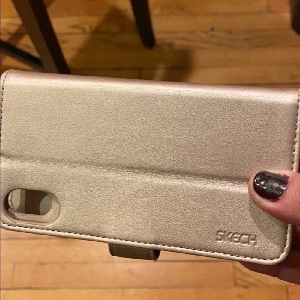 Skech polo book wallet case for iphone x